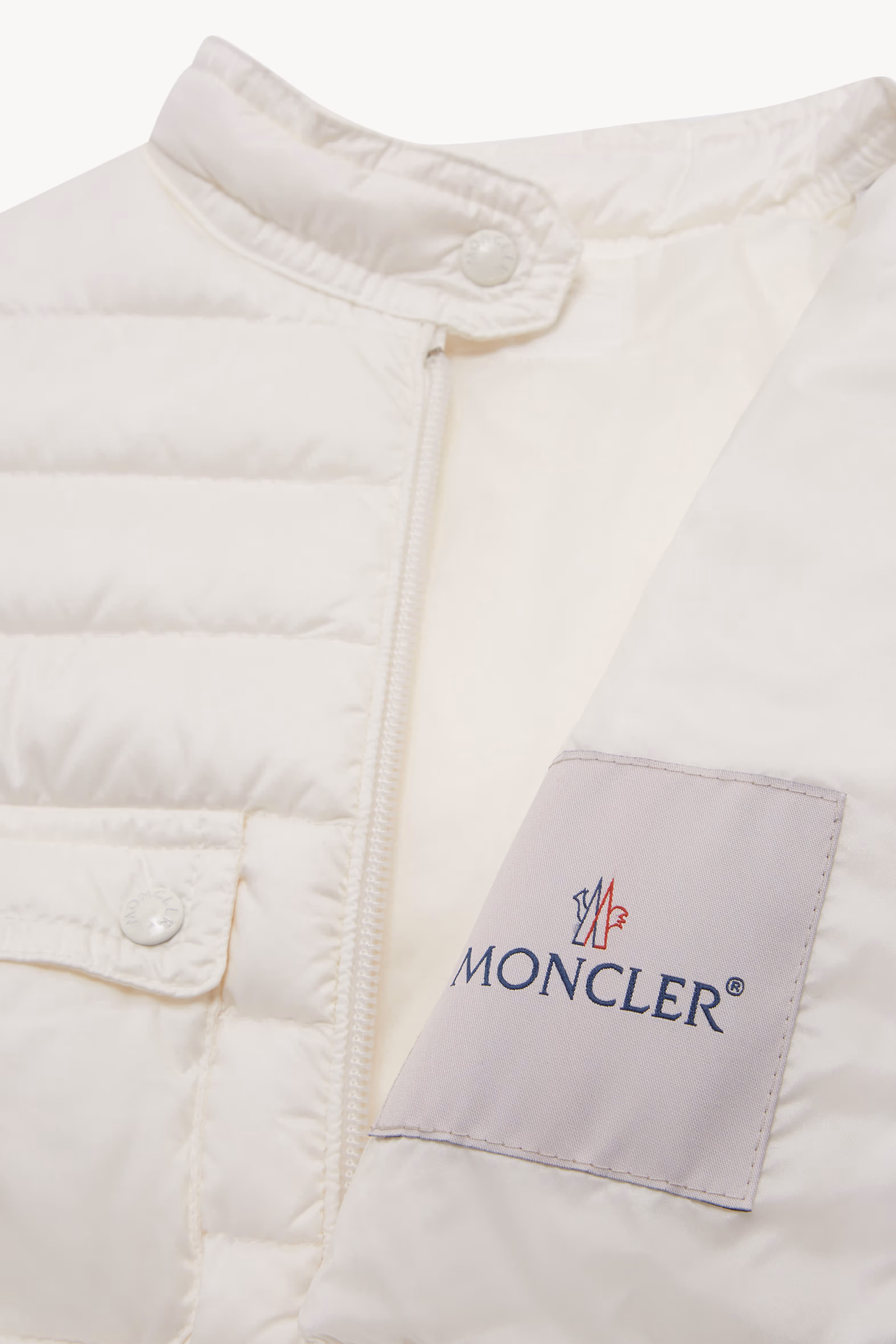 Plumífero con capucha Lans Niña Blanco Moncler 5